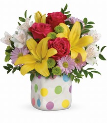 Delightful Dots  from Mona's Floral Creations, local florist in Tampa, FL